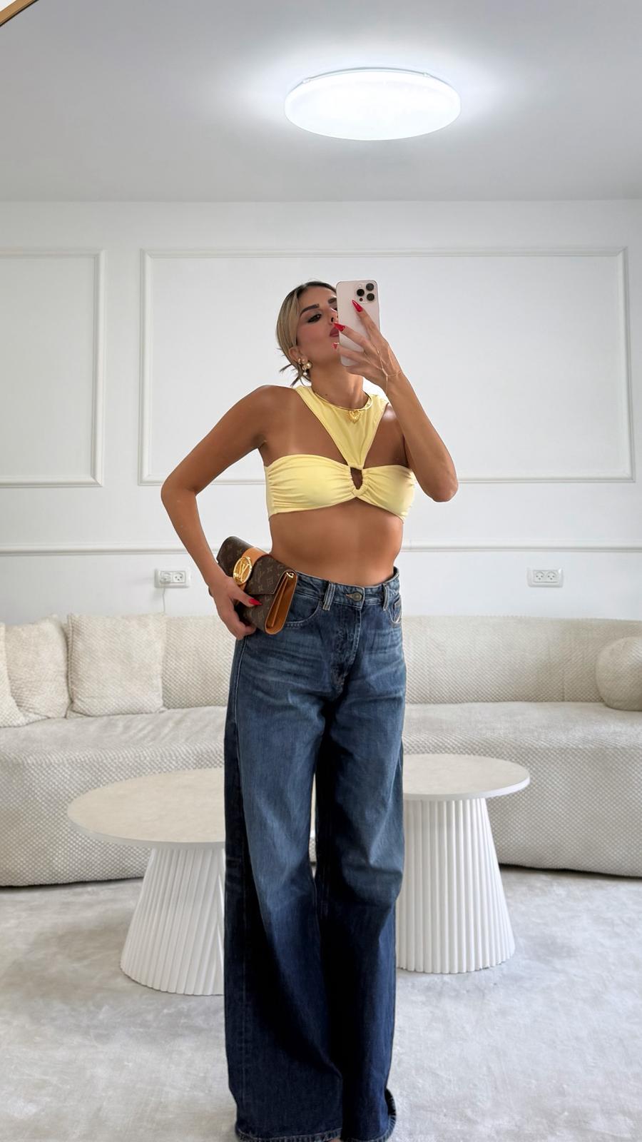 טופ קלאריס צהוב