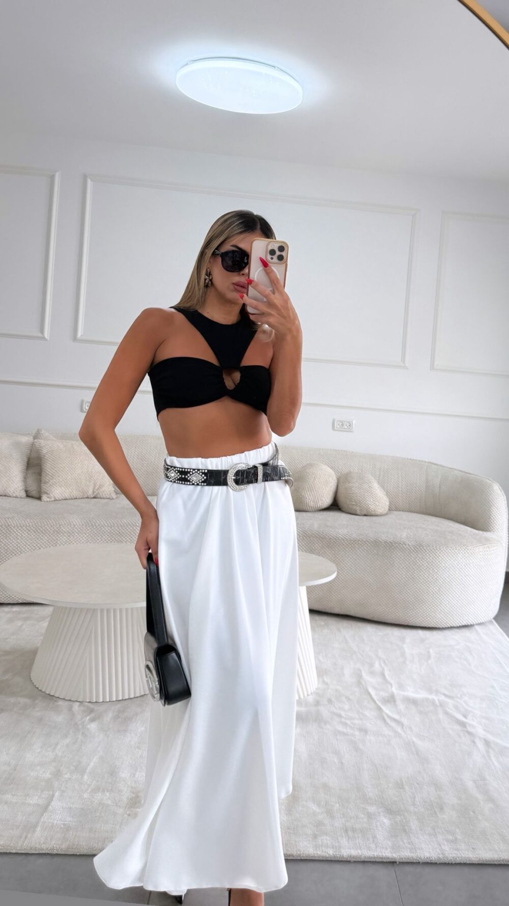 טופ קלאריס שחור