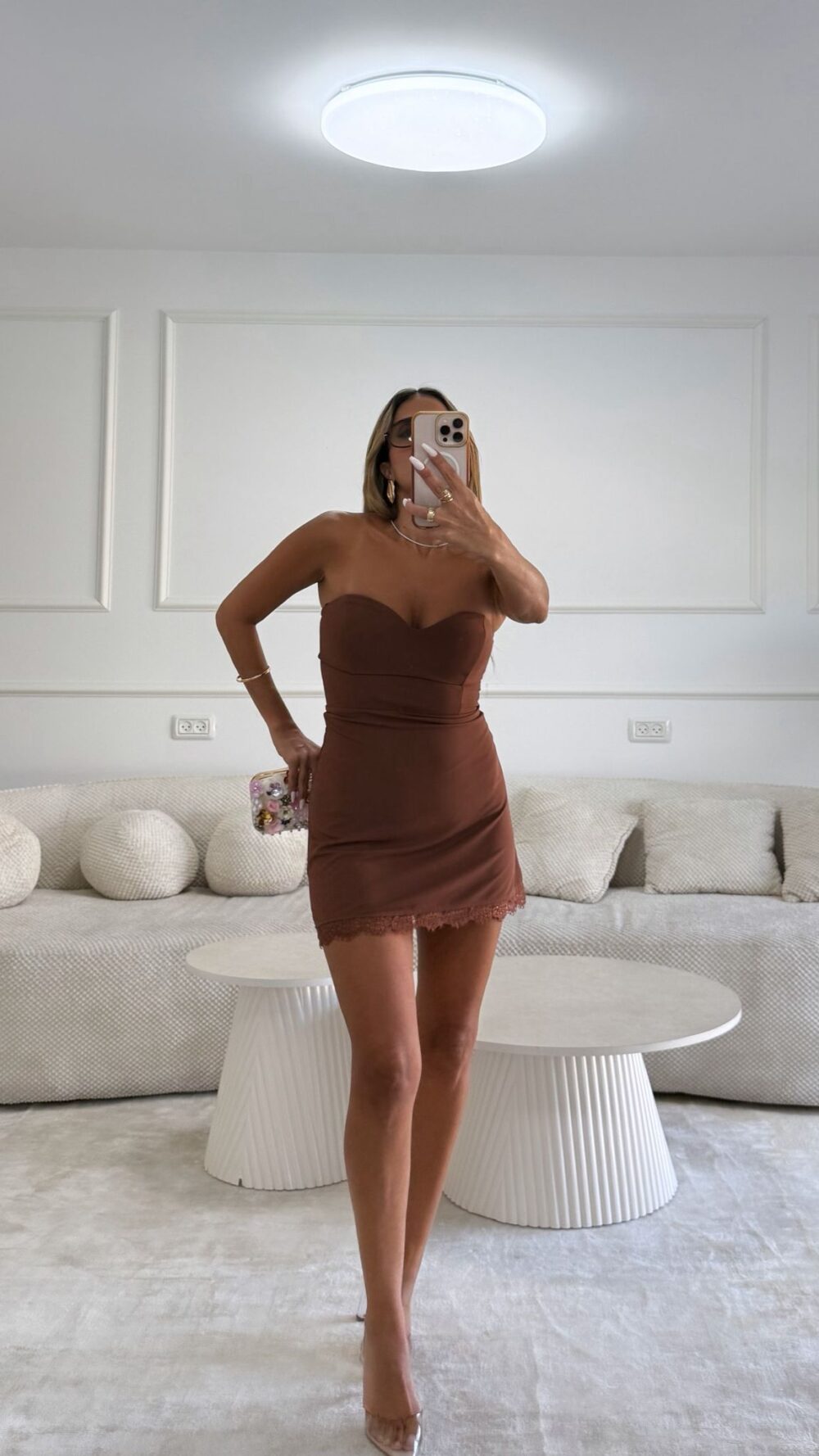 שמלת מיסי חומה