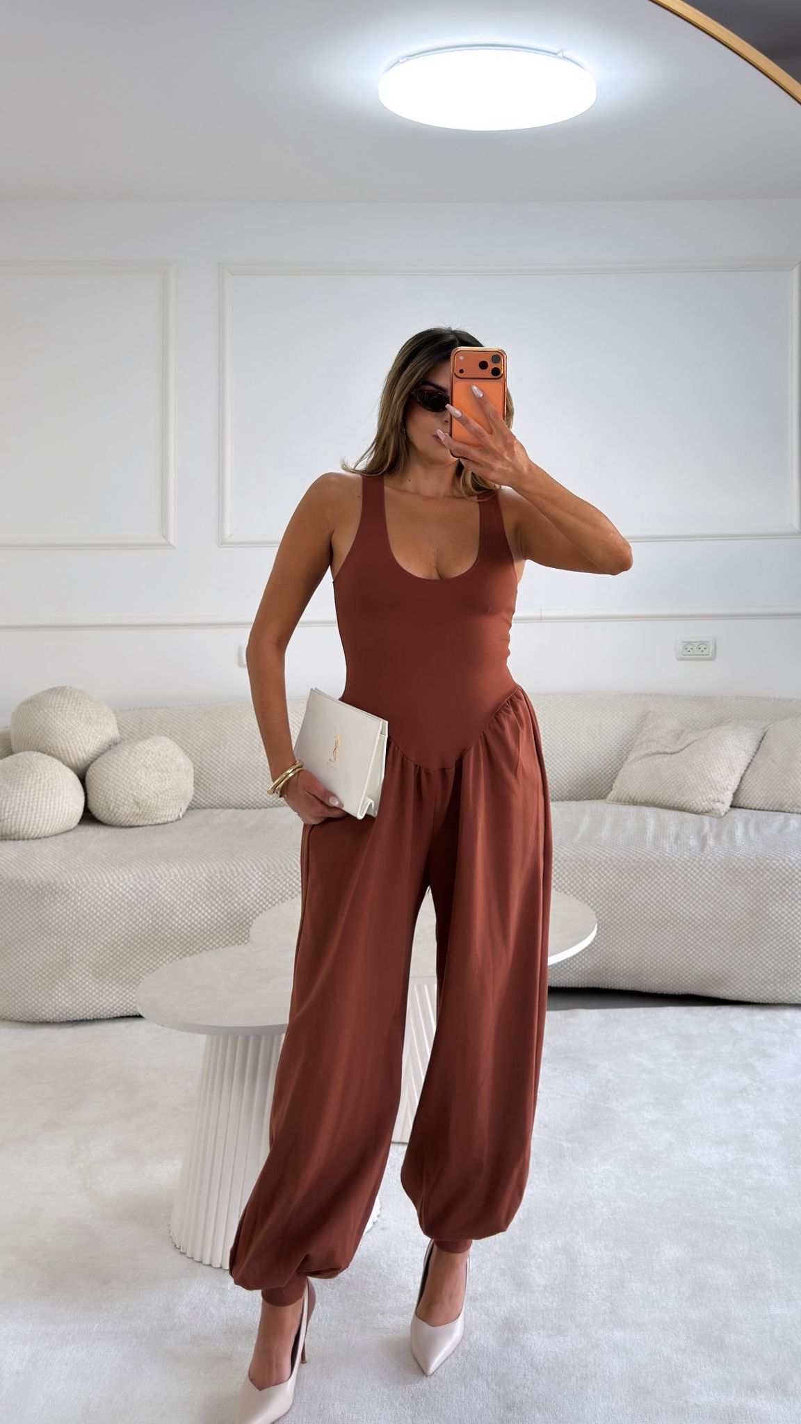 אוברול מרינט חום – תמונה 2