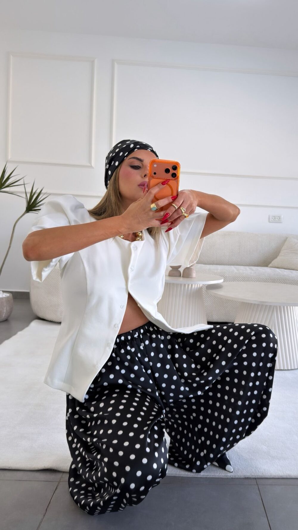 מכנס פוינטס⁩ שחור